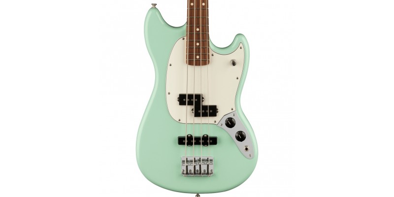 Squier mustang bass shop surf green
