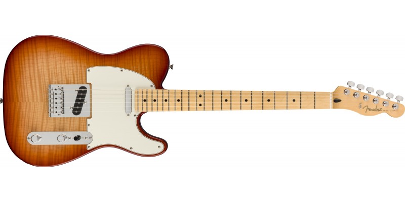 Fender Limited Edition Player Telecaster Plus Top Sienna Sunburst