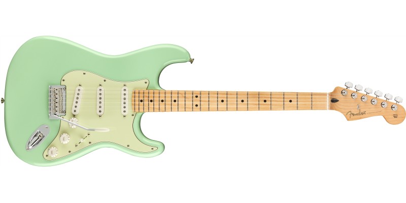 Fender Limited Edition Player Stratocaster Surf Green Front