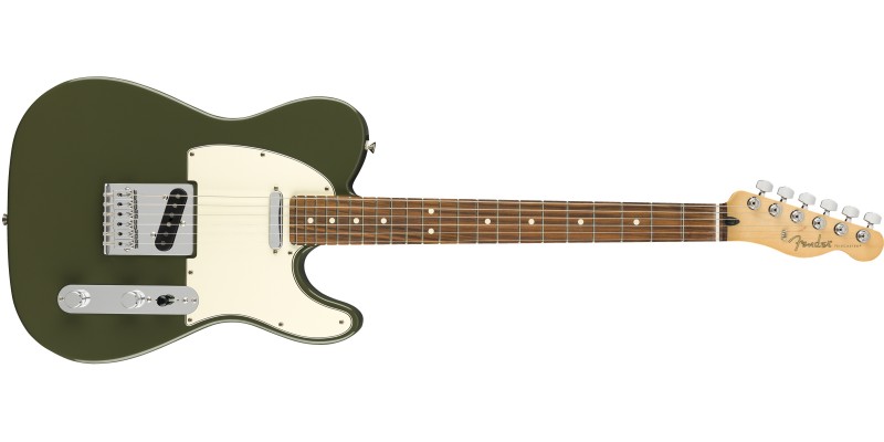 Fender Limited Edition Player Telecaster Pau Ferro Fingerboard Olive Front