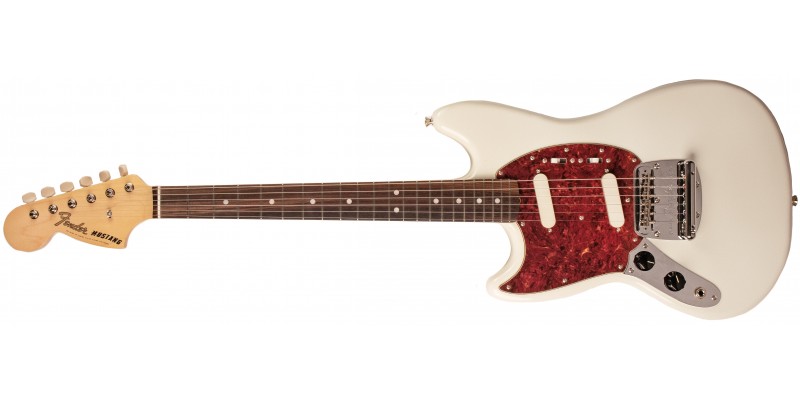 Fender Limited Edition MIJ Traditional II Mustang Left Handed Olympic White