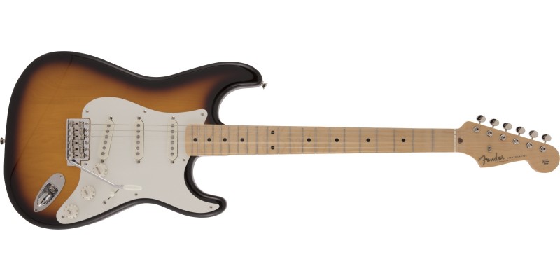 Fender Made in Japan Traditional 50s Stratocaster Maple Fingerboard 2-Colour Sunburst Front