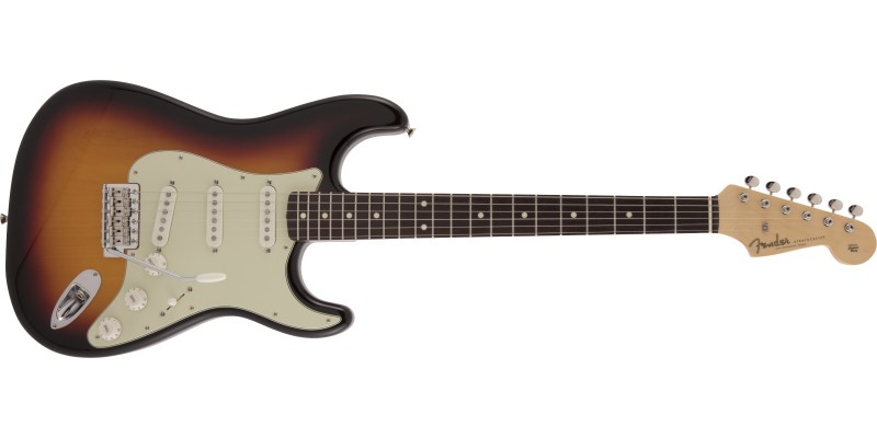 Fender MIJ Limited Edition Traditional ‘60s Stratocaster 3-Colour Sunburst Front