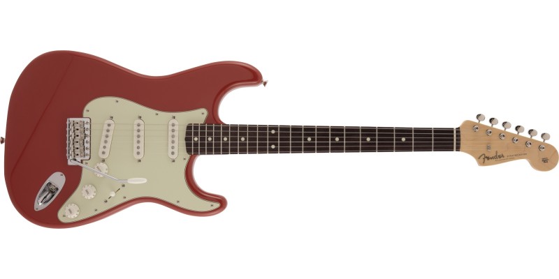 Fender MIJ Limited Edition Traditional ‘60s Stratocaster Fiesta Red Front