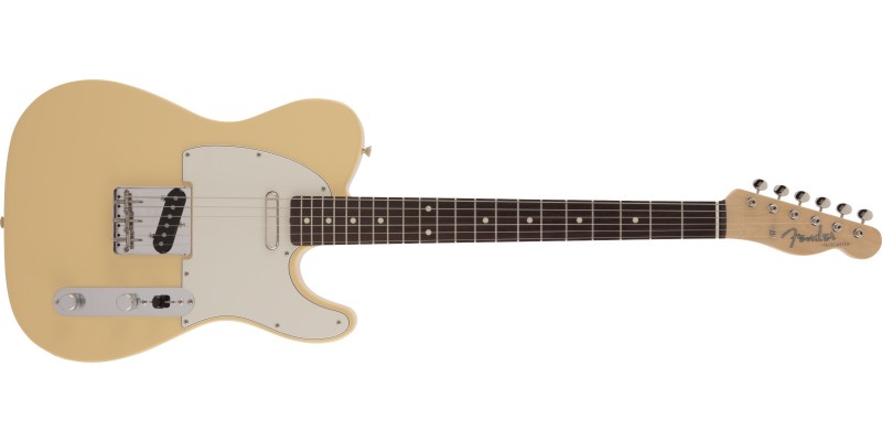 Fender MIJ Limited Edition Traditional ‘60s Telecaster Vintage White Front