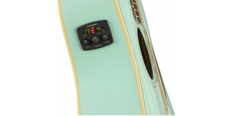 Fender Malibu Player Aqua Splash - Guitar.co.uk