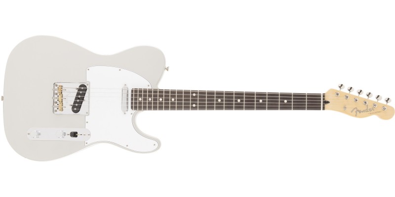 Fender MIJ 2019 Limited Collection Telecaster Inca Silver Rosewood Front