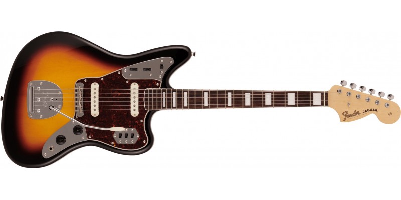Fender MIJ Limited Edition Traditional Late ‘60s Jaguar 3-Colour Sunburst Front