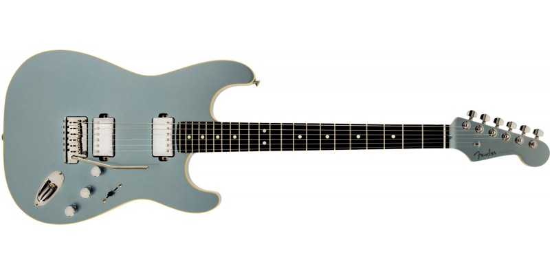 Fender MIJ Modern Stratocaster HH Mystic Ice Blue Front