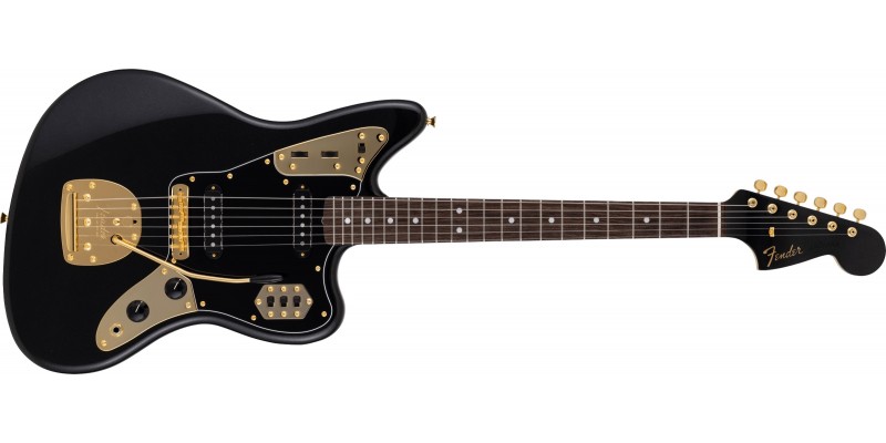 Fender Limited Edition MIJ Traditional II '60s Jaguar Black Pearl