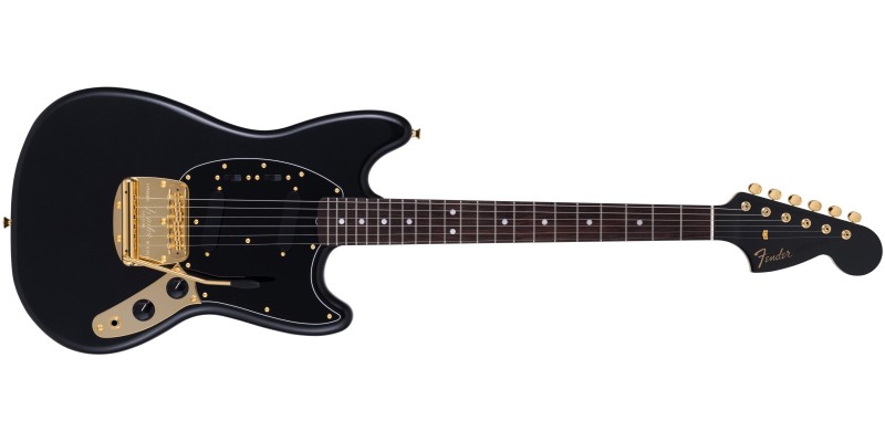 Fender Limited Edition MIJ Traditional II 60s Mustang Black Pearl
