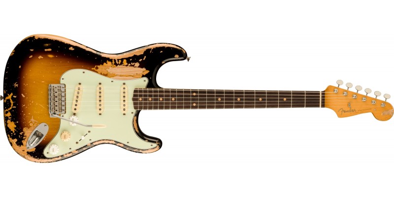 Fender Mike McCready Stratocaster Rosewood Fingerboard 3-Colour Sunburst Front