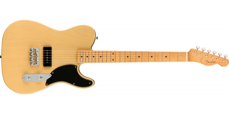 Fender Noventa Telecaster Maple Fingerboard Vintage Blonde Front