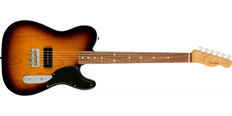 Fender Noventa Telecaster Pau Ferro Fingerboard 2-Colour Sunburst Front