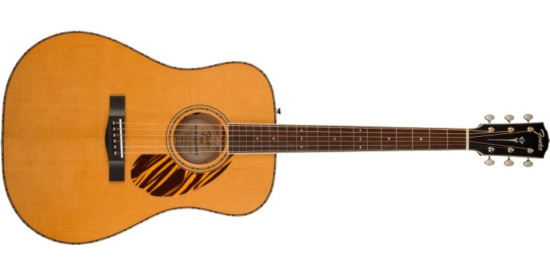 Fender Paramount PD-220E Dreadnought Natural front