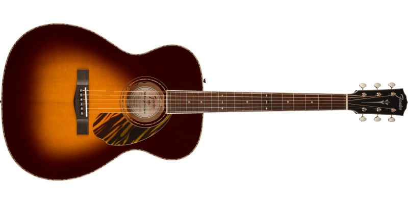 Fender Paramount PO-220E Orchestra 3-Tone Vintage Sunburst Front