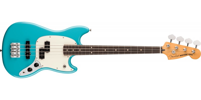 Fender Player II Mustang Bass PJ Aquatone Blue