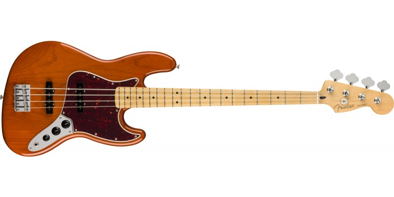 Fender Player Jazz Bass Maple Fingerboard Aged Natural Front