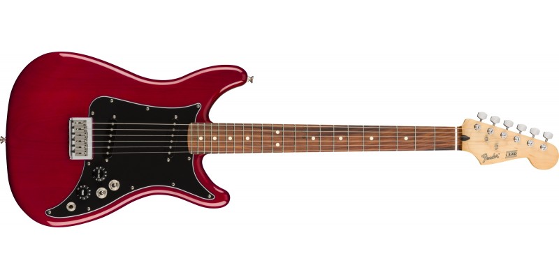 Fender Player Lead II Crimson Red Transparent Front