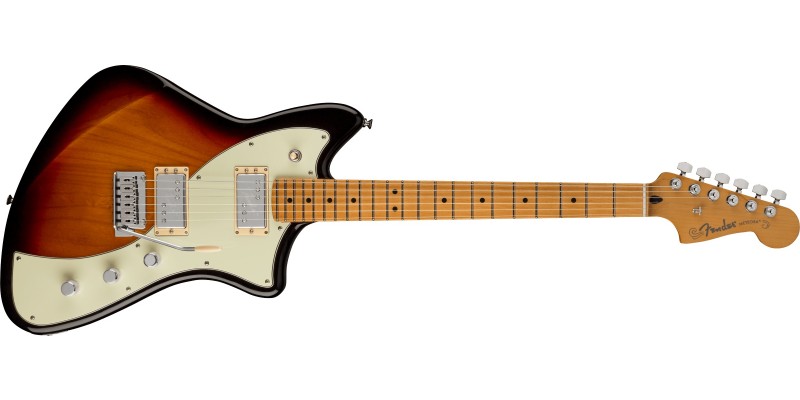 Fender Player Plus Meteora HH 3-Colour Sunburst Front