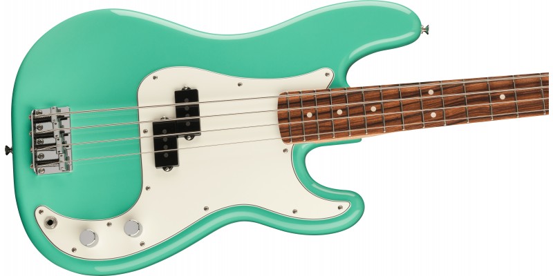 Fender precision top bass seafoam green