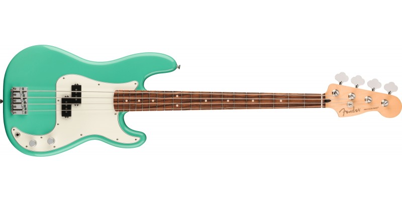 Fender Player Precision Bass Pau Ferro Fingerboard Sea Foam Green Front