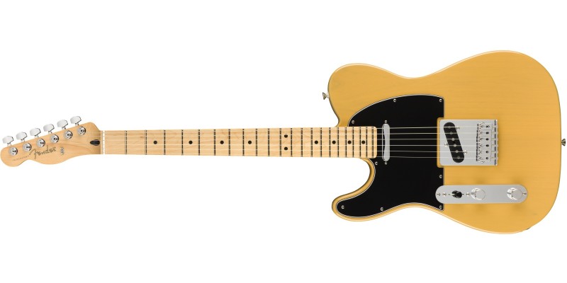 Fender Player Telecaster Left-Handed Butterscotch Blonde Maple Front