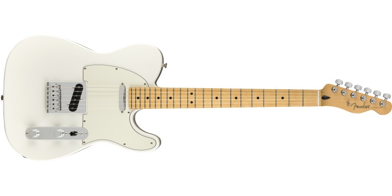 Fender-Player-Telecaster-Polar-White-Maple-Front