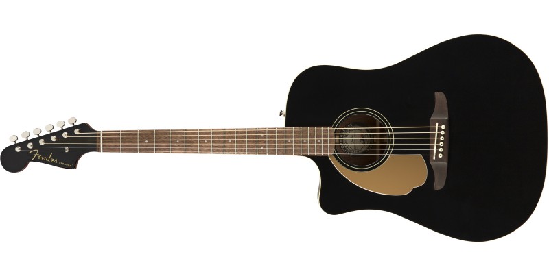 Fender Redondo Player Left Handed Jetty Black Front