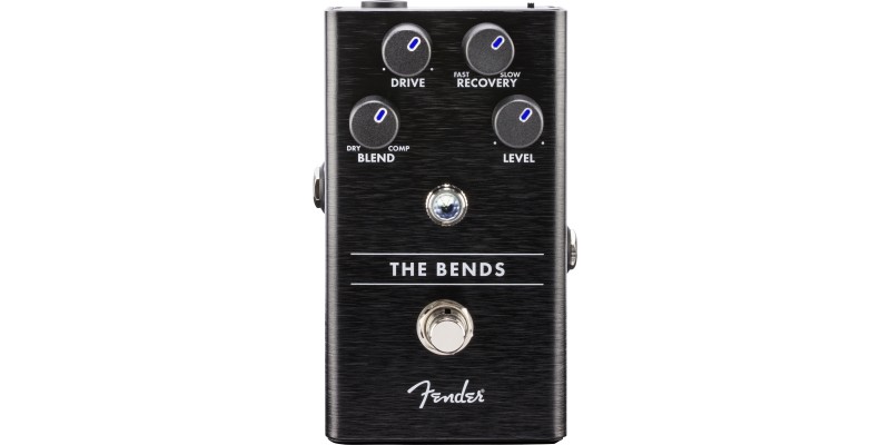 Fender The Bends Compressor Pedal Front