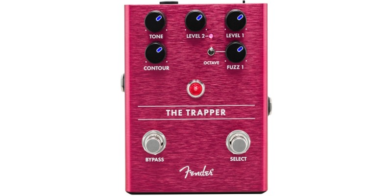 Fender The Trapper Dual Fuzz Pedal Front