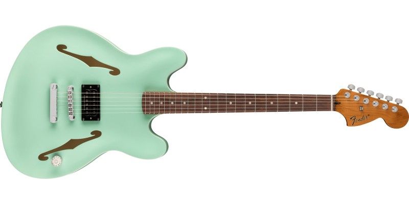 Fender Tom DeLonge Starcaster Satin Surf Green