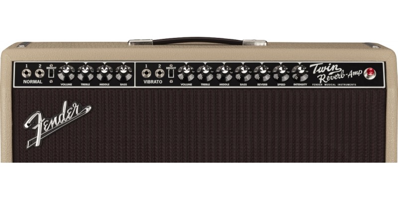 Fender twin top reverb blonde