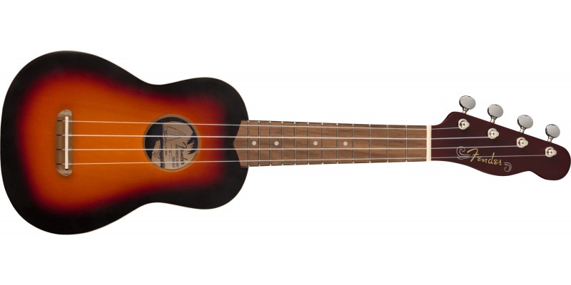 Fender Venice Soprano Ukulele 2-Colour Sunburst