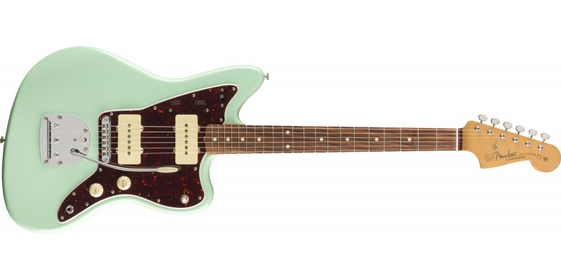 Fender Vintera 60s Jazzmaster Modified Pau Ferro Fingerboard Surf Green Front