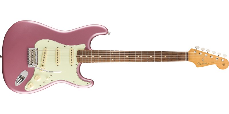 Fender Vintera 60s Stratocaster Modified Burgundy Mist Metallic Front