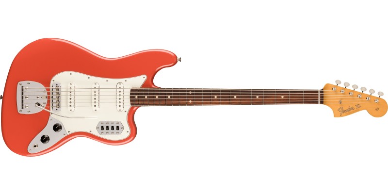 Fender Vintera II 60s Bass VI Fiesta Red