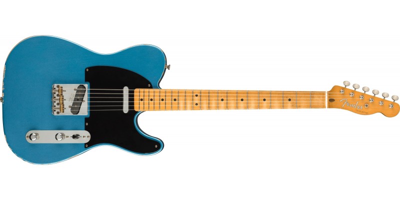 Fender Vintera Road Worn 50s Telecaster Lake Placid Blue Maple