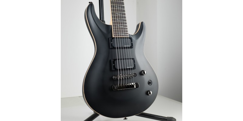 FGN Expert Elan EEL-DE-7 7-String Matte Black - Guitar.co.uk