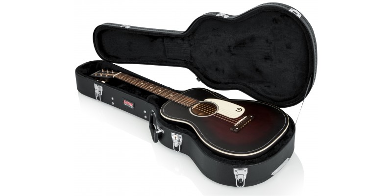 Gator GWE ACOU 3 4 Parlour Acoustic Guitar Hard Case Guitar