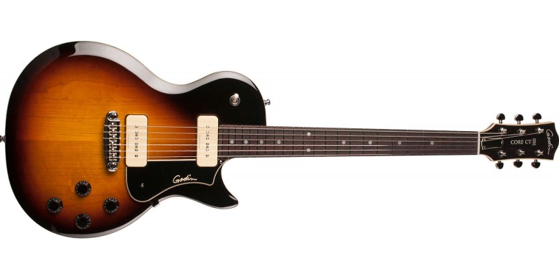 Godin Core CT P90 Sunburst GT Electric Guitar