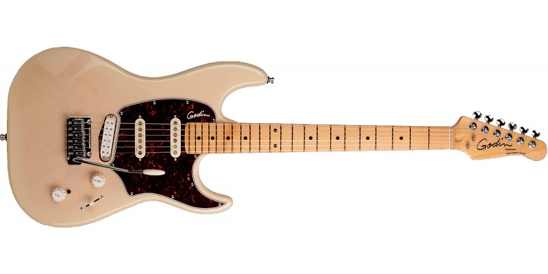 Godin Progression Plus Trans Cream HG Maple Guitar