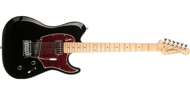 Godin Session Custom 59 Black HG Maple Guitar