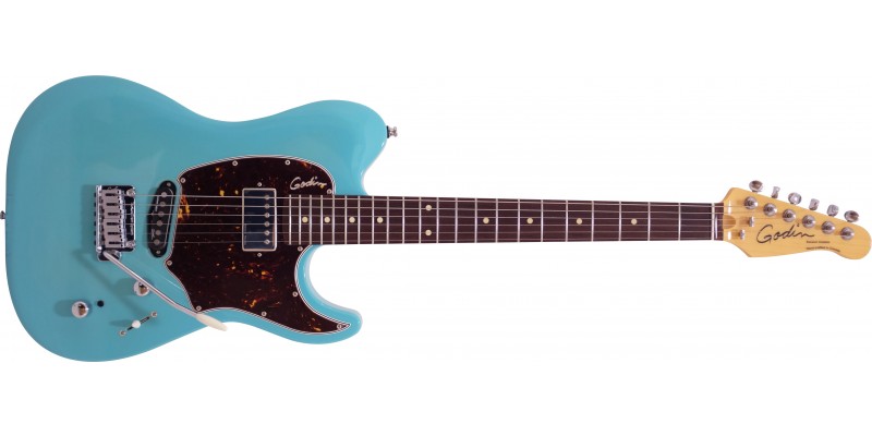 Godin Session Custom 59 RW Limited Edition Coral Blue
