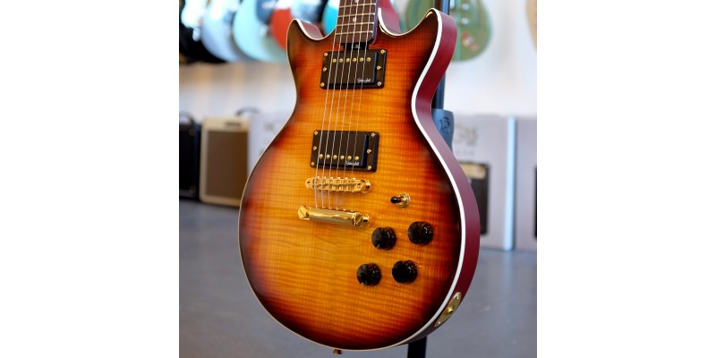 Gordon Smith GS Deluxe Cognac Burst Rosewood - Guitar.co.uk