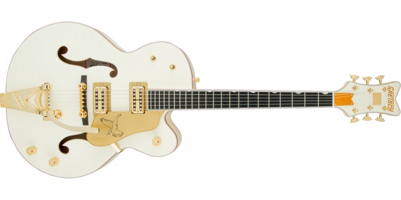 Gretsch G6136T-59 Vintage Select Edition '59 Falcon With Bigsby Vintage White Lacquer