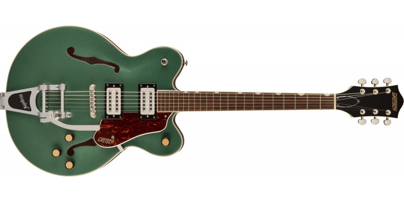 Gretsch G2622T Streamliner Center Block Double-Cut with Bigsby Steel Olive Front