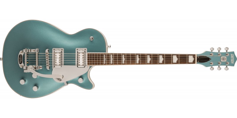 Gretsch G5230T-140 Electromatic 140th Double Platinum Jet Two-Tone Stone Platinum/Pearl Platinum Front