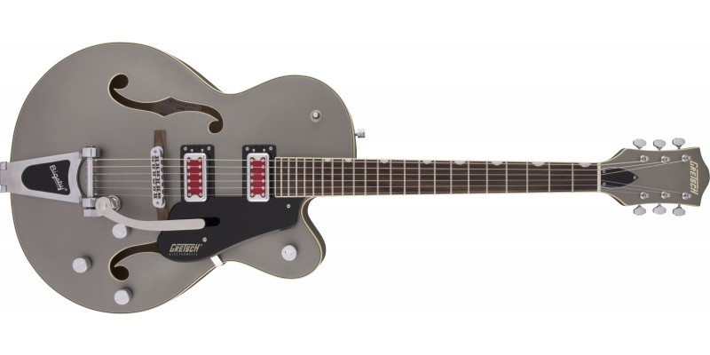 Gretsch G5410T Electromatic Rat Rod Hollow Body Single-Cut with Bigsby Matte Phantom Metallic Front