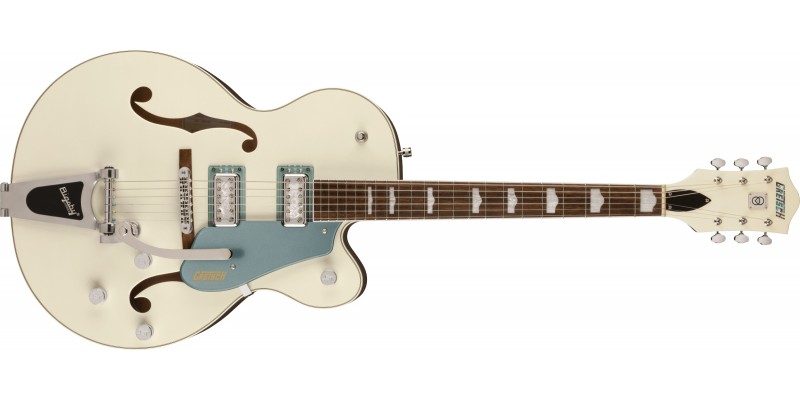 Gretsch G5420T-140 Electromatic 140th Two-Tone Pearl Platinum Stone Platinum Front